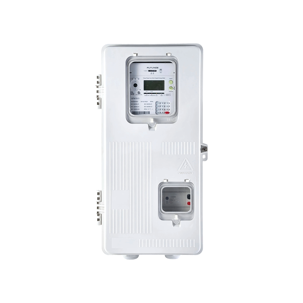 FUTURISE SMC Coffret de compteur électrique triphasé composite  Boîtier extérieur résistant aux intempéries