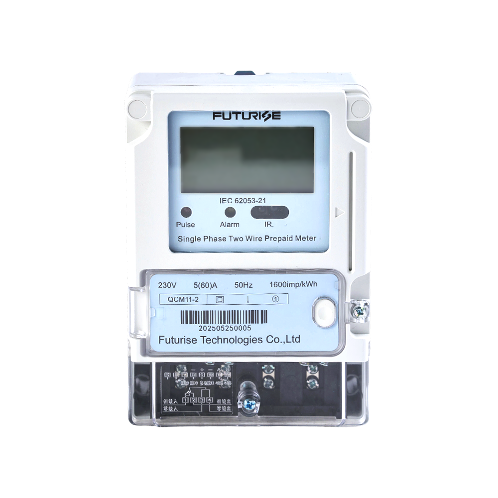 FUTURISE QCM12 Compteur d'énergie prépayé à carte IC monophasé  (module sans fil en option)