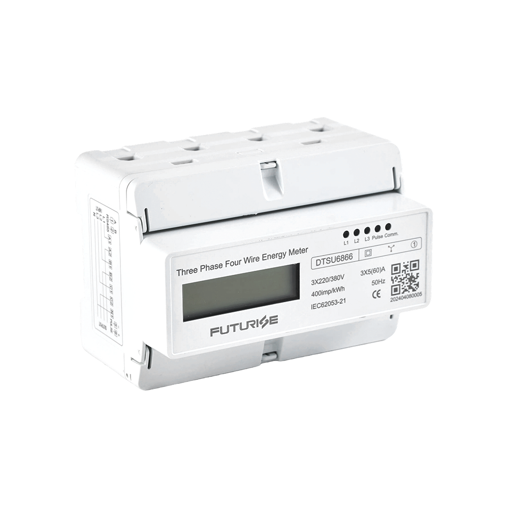  FUTURISE QDM31-2 Compteur d'énergie triphasé 7 pôles de rail DIN